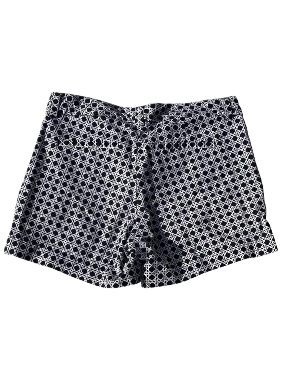 Banana Republic Factory Navy White Geometric Print Shorts Women’s Size 4